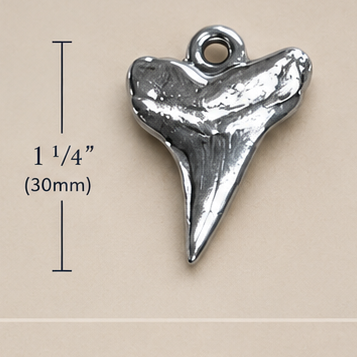 Pewter Shark Tooth Pendant