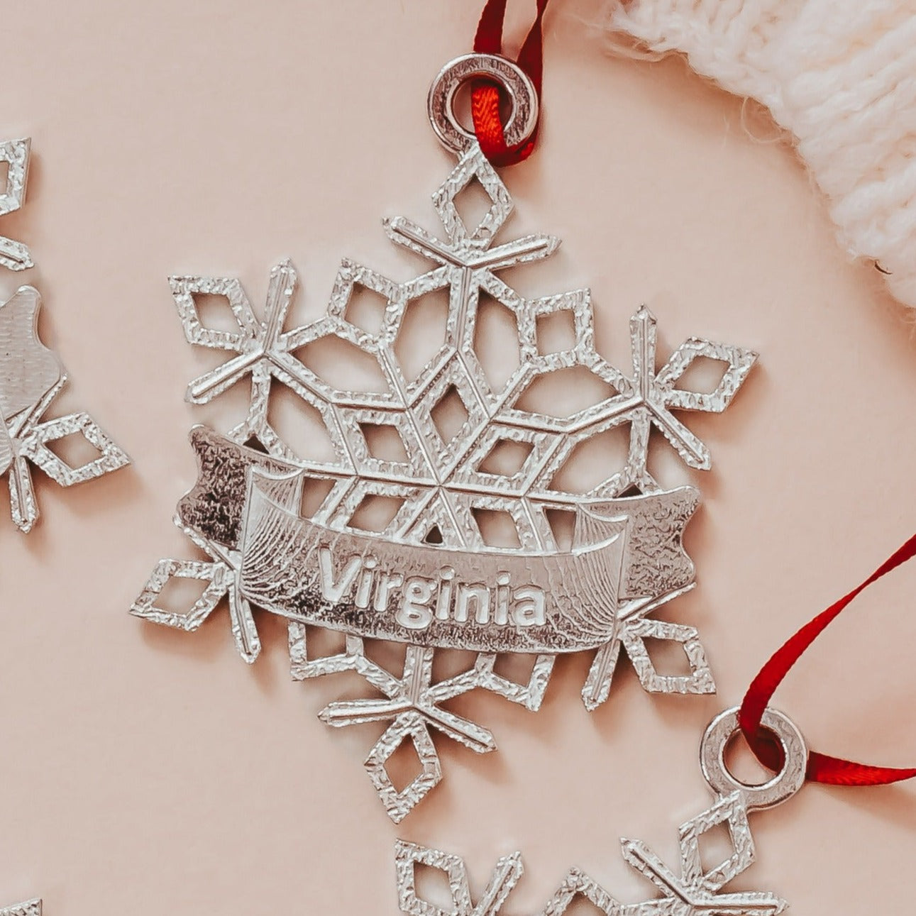 Virginia Snowflake Ornament