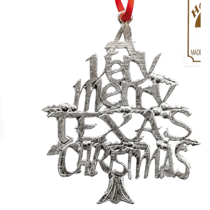 Texas Gift - A Very Merry Texas Christmas Ornament