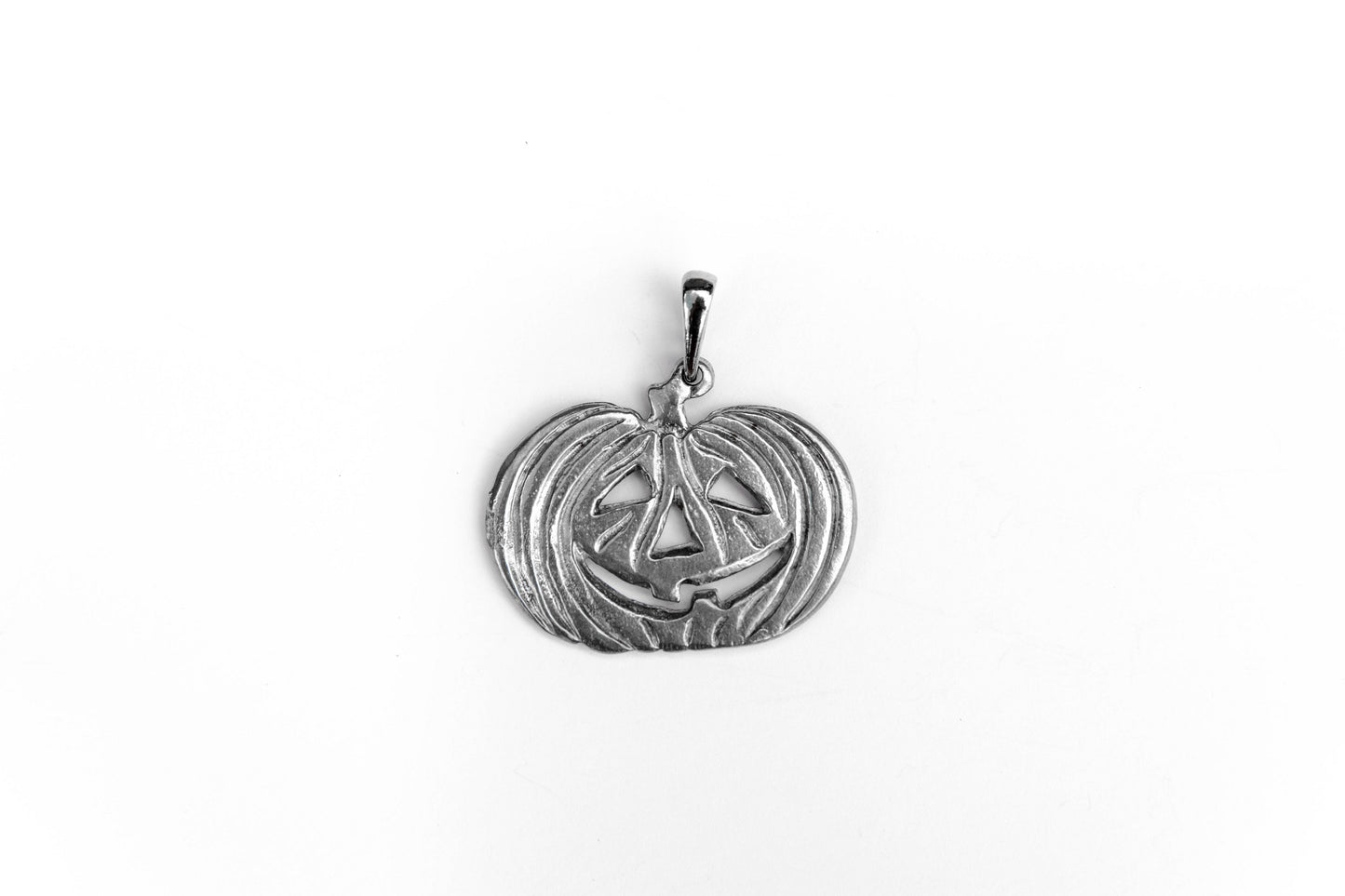 Jack o Lantern Jewelry - Necklace - Pendant - Halloween Jewelry
