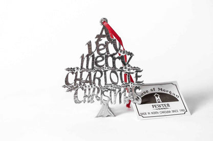 Charlotte Christmas Ornament - Individual Ornament or Gift Set - CLT Travel Souvenir Gift