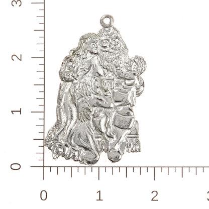 Santa Claus Gifts - Santa Claus Jewelry - Santa Pendant Necklaces