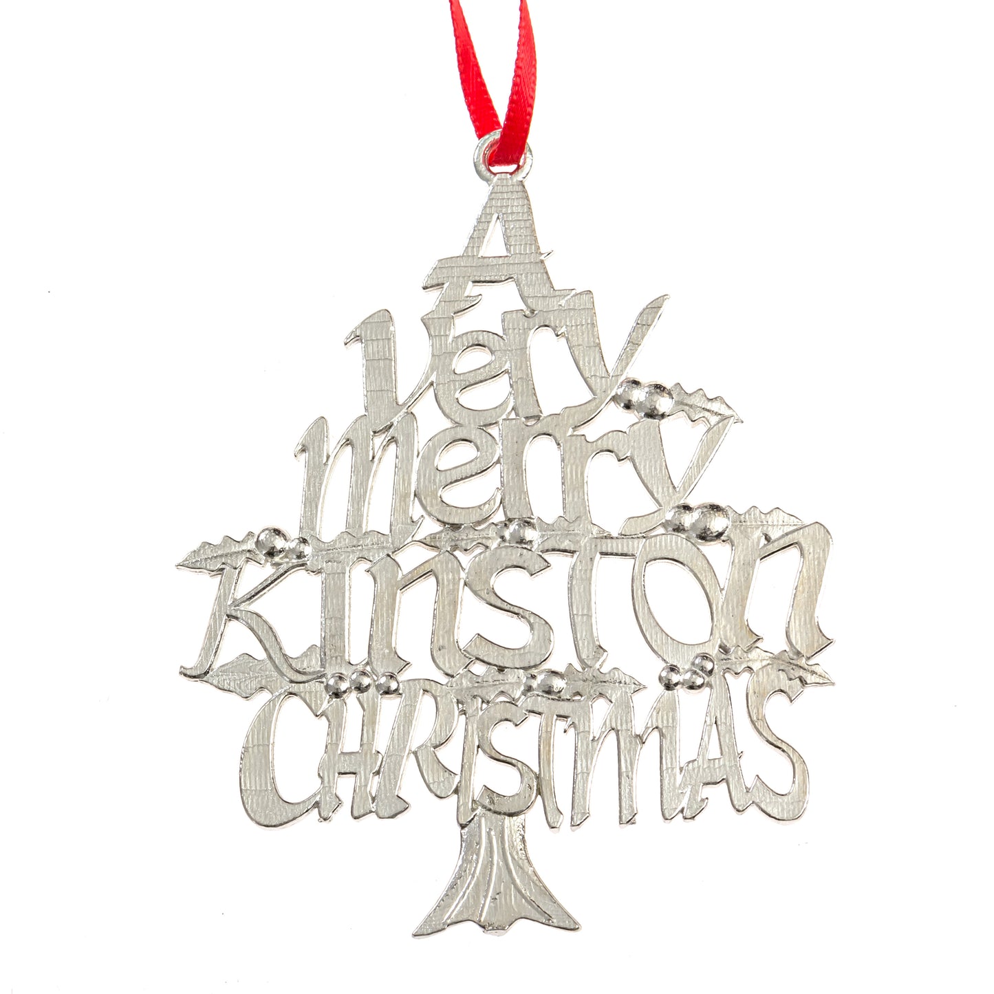 Handmade Kinston Christmas Ornament
