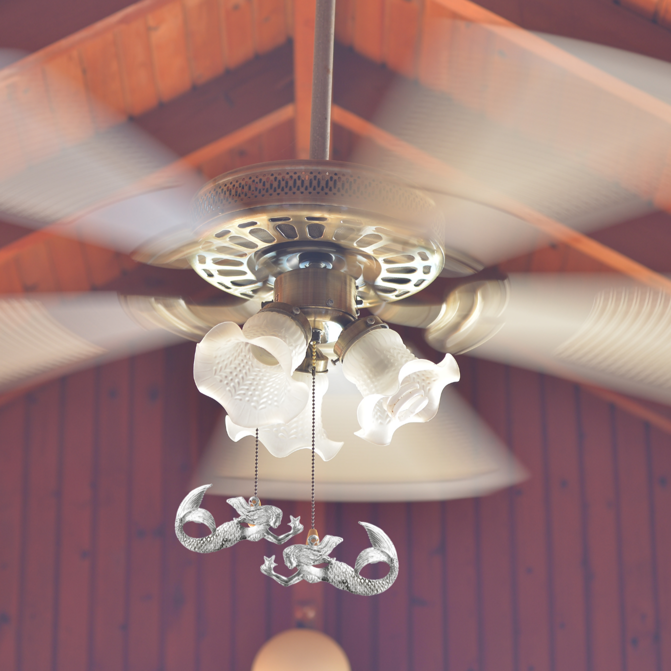 decorative fan pulls