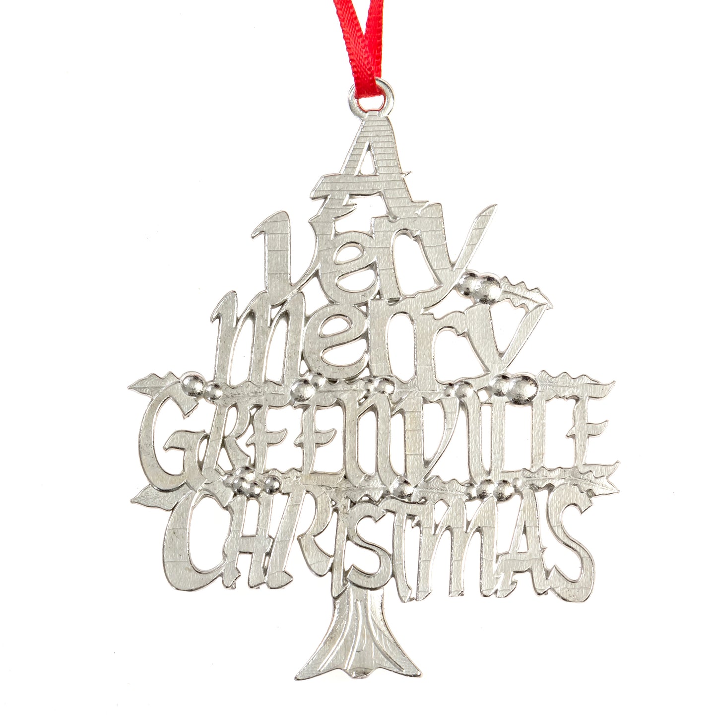 Handmade Greenville Christmas Ornament