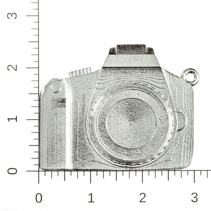 Retro Camera - Christmas Ornament - Keychain - Necklace