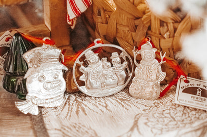 snowman christmas ornament