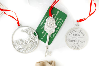 Christmas Eve Christmas Ornaments for Kids - Individual or Gift Set