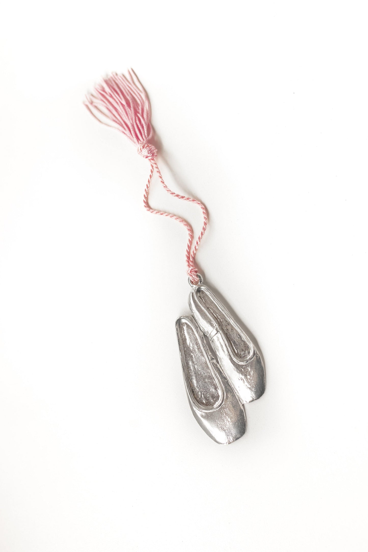 Handmade Pewter Ballet Shoes Ornament, Dance Recital Gift, - House of Morgan Pewter