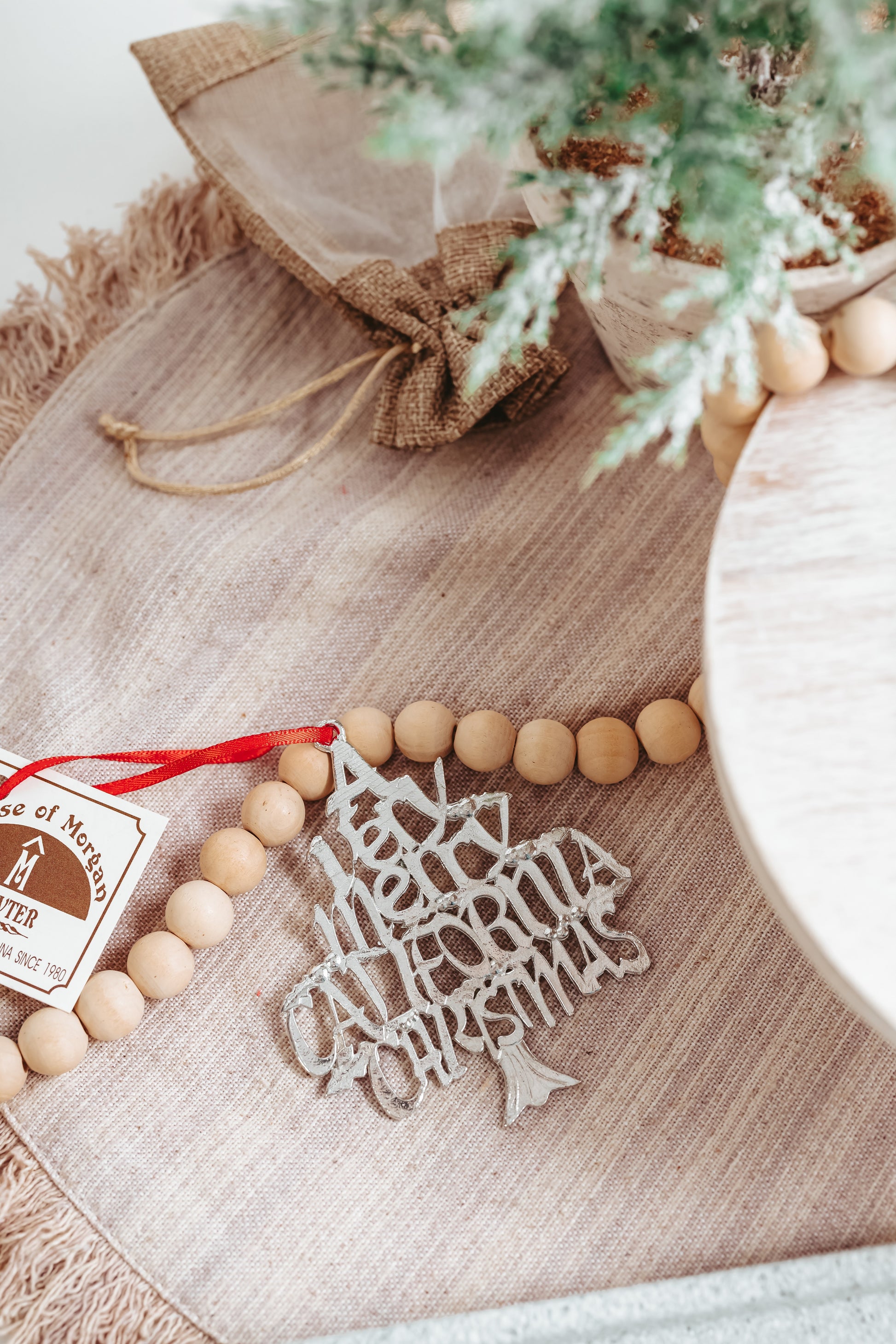 California christmas ornament