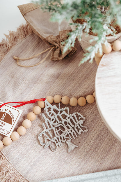 California christmas ornament