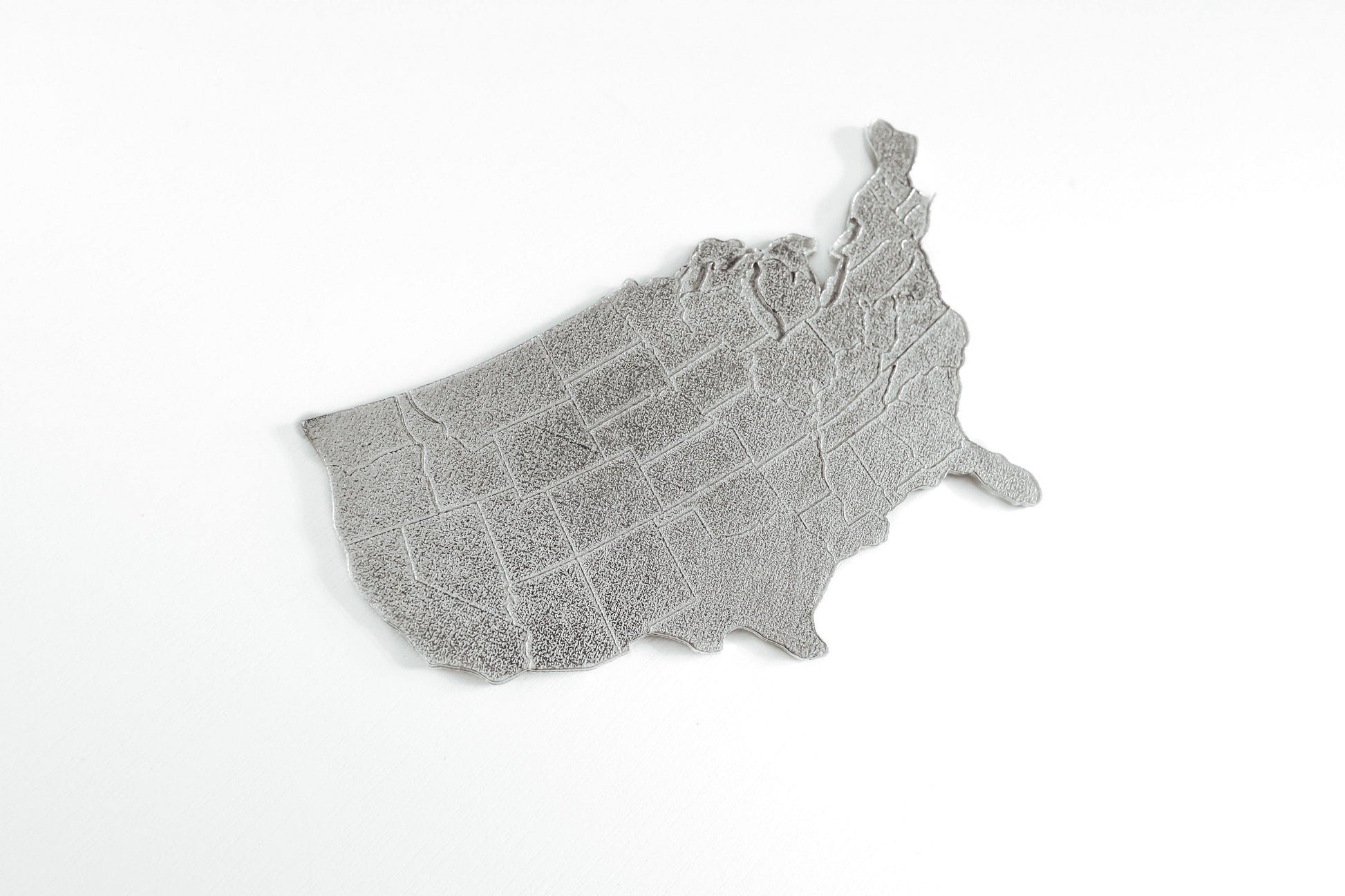 Handmade United States Travel Paperweight Pewter - House of Morgan Pewter
