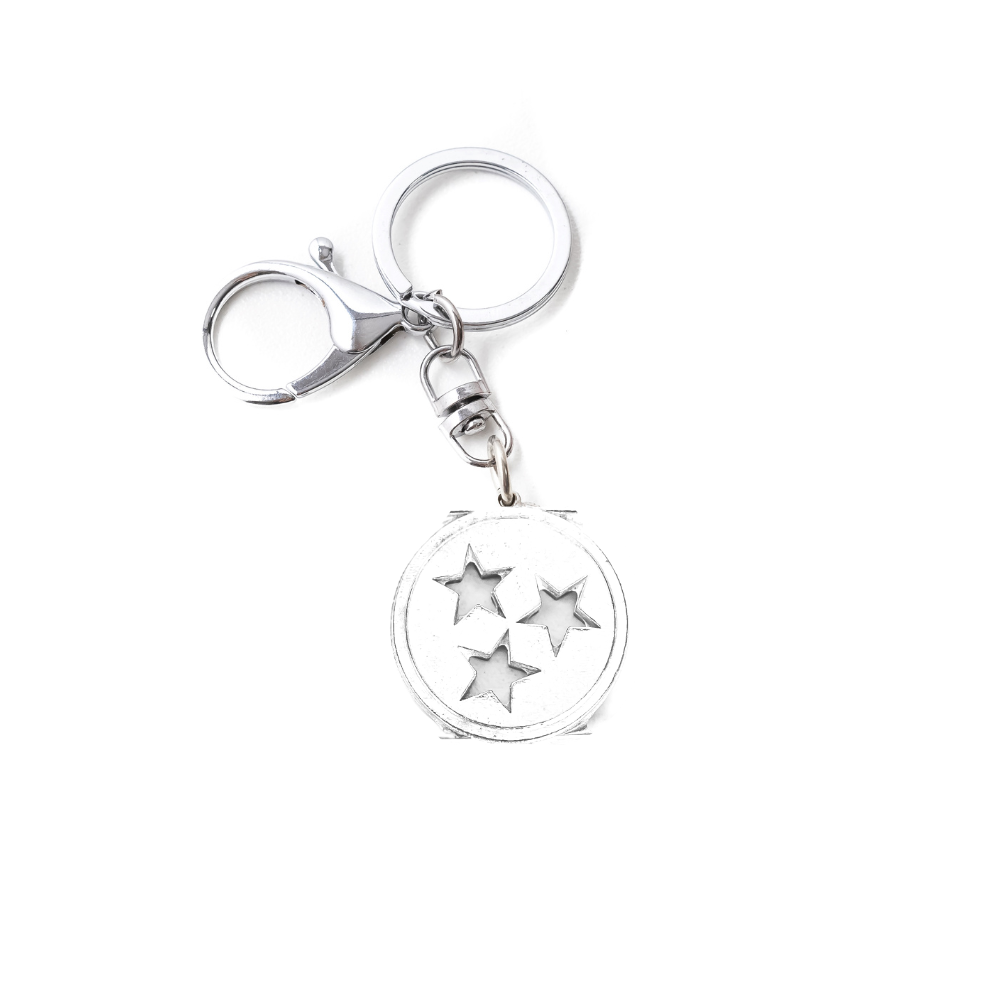 Tennessee Tristar - Coin - Jewelry - Necklace - Pendant - Keychain