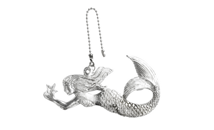 Mermaid Ceiling Fan Pull - Nautical Lighting Accessory - Beach House Decorations
