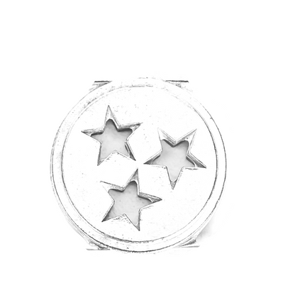 Tennessee Tristar - Coin - Jewelry - Necklace - Pendant - Keychain