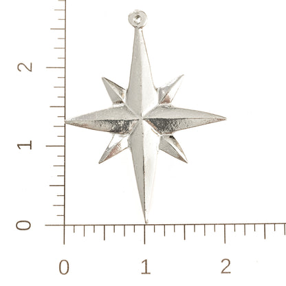 Star - Moravian Star - Bethlehem Star - Sherrif Badge - Christmas Ornament - Necklace - Earrings - Keychain