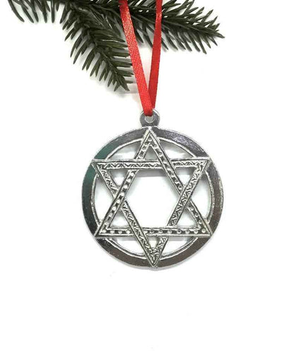 Star of David Ornament - Hanukkah Gift