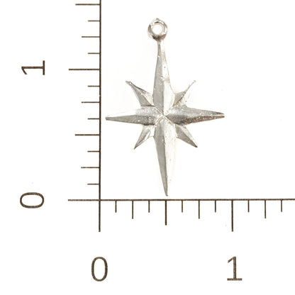 Star - Moravian Star - Bethlehem Star - Sherrif Badge - Christmas Ornament - Necklace - Earrings - Keychain