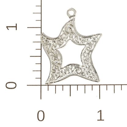 Star - Moravian Star - Bethlehem Star - Sherrif Badge - Christmas Ornament - Necklace - Earrings - Keychain
