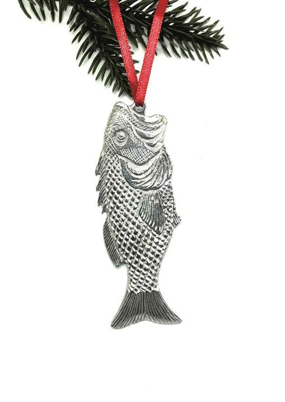 Large Mouth Bass Christmas Ornament - Fish Gift