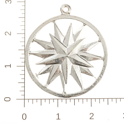 Star - Moravian Star - Bethlehem Star - Sherrif Badge - Christmas Ornament - Necklace - Earrings - Keychain