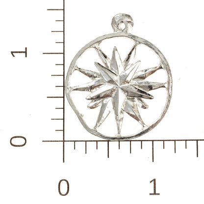 Star - Moravian Star - Bethlehem Star - Sherrif Badge - Christmas Ornament - Necklace - Earrings - Keychain