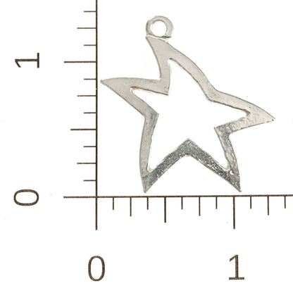 Star - Moravian Star - Bethlehem Star - Sherrif Badge - Christmas Ornament - Necklace - Earrings - Keychain