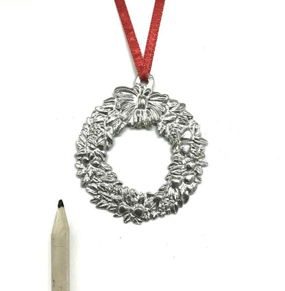 Wreath Christmas Ornament - Holiday Wreath