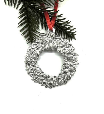 Wreath Christmas Ornament - Holiday Wreath