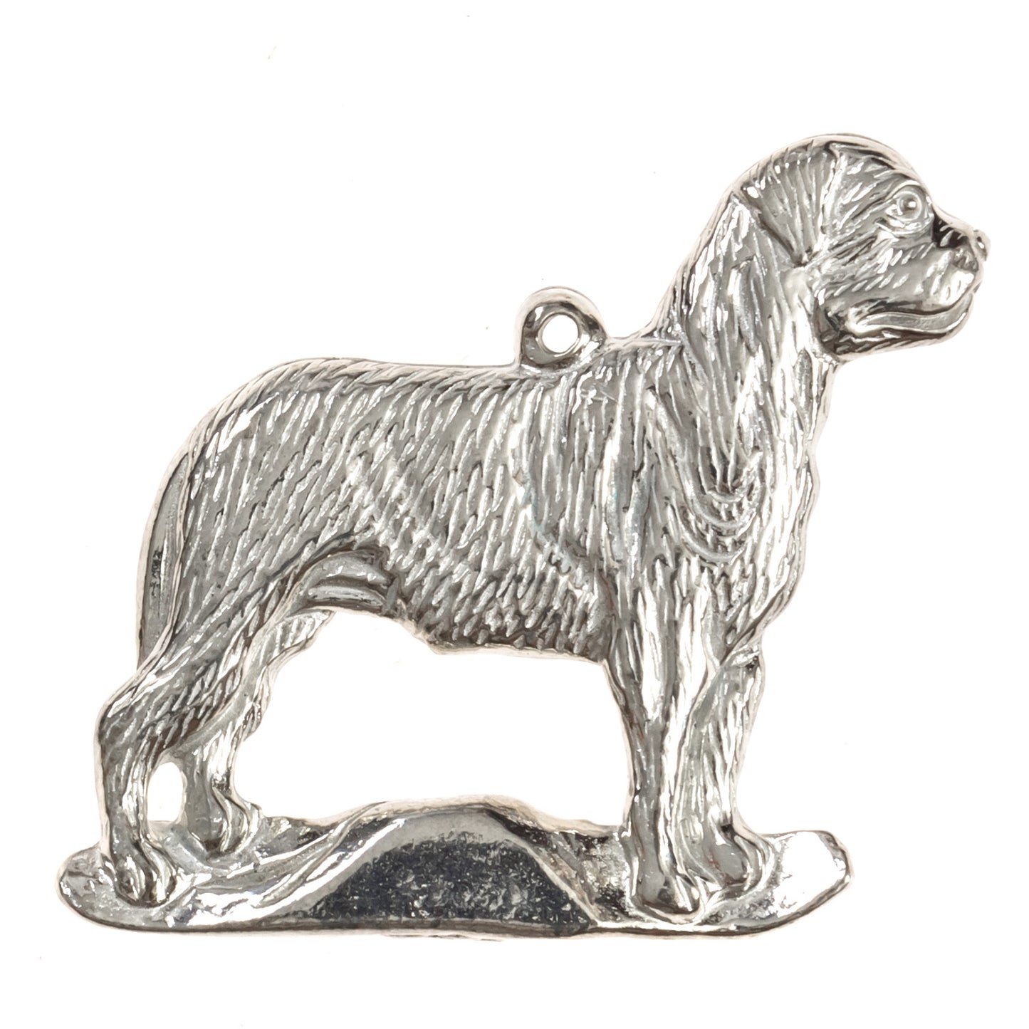 Silver Pewter Metal Mastiff Ornament Top Gift Ideas - House of Morgan Pewter