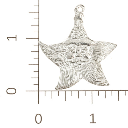 Star - Moravian Star - Bethlehem Star - Sherrif Badge - Christmas Ornament - Necklace - Earrings - Keychain