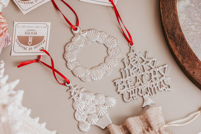 Seashell Ornaments Gift Set