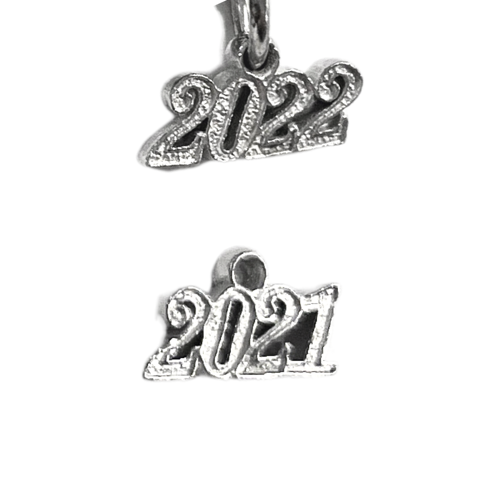 Pewter Year Charms - Bulk Prices