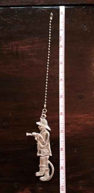 Firefighter Ceiling Fan Pull - Light Accessory - Gift for Fireman