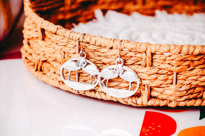 Double Flamingo Earrings