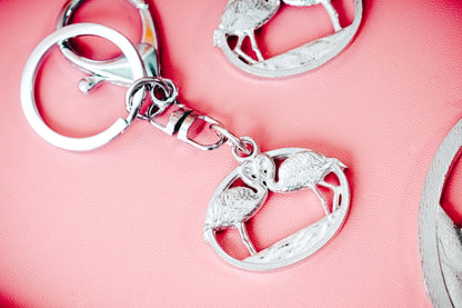 Flamingo Keychain