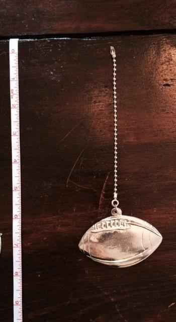 Football Ceiling Fan Pull - Football Player Gift - Light Accessory