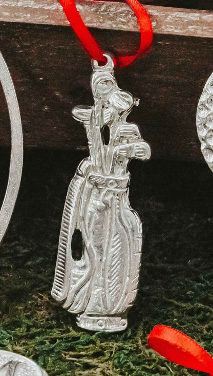 Female Golfer Ornament - Golfer Christmas Ornament - Lady Golfing Gift