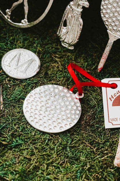 Female Golfer Ornament - Golfer Christmas Ornament - Lady Golfing Gift