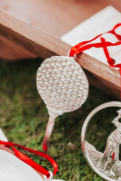 Male Golfer Christmas Ornament - Golfing Gifts for Dad - Individual Ornament or Gift Set