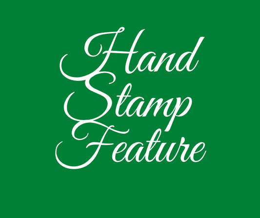 Personalization Feature - Hand Stamp Option