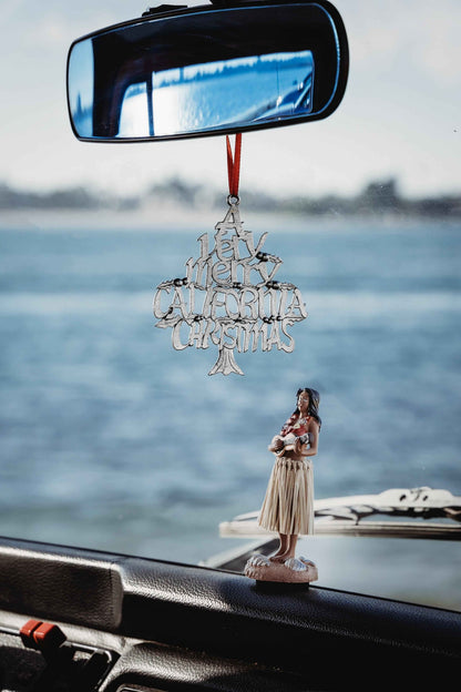 A Very Merry California Christmas Ornament - California Gift