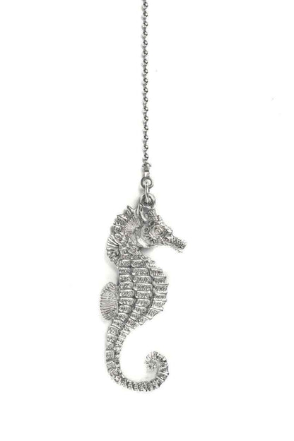 Seahorse Ceiling Fan Light Pull - Nautical Home Decor - Beach House Gift