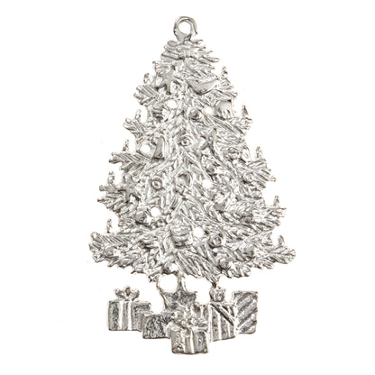Christmas Tree Pendant Necklace - Holiday Jewelry