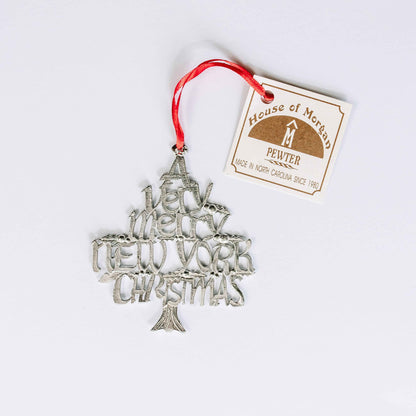 A Very Merry New York Christmas Ornament - New York Gifts