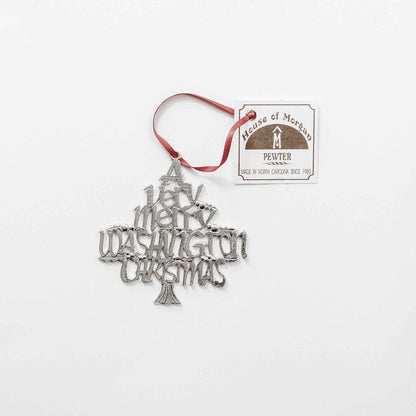 Washington Gifts - Apple - Mountain - Evergreen Tree - Christmas Ornaments