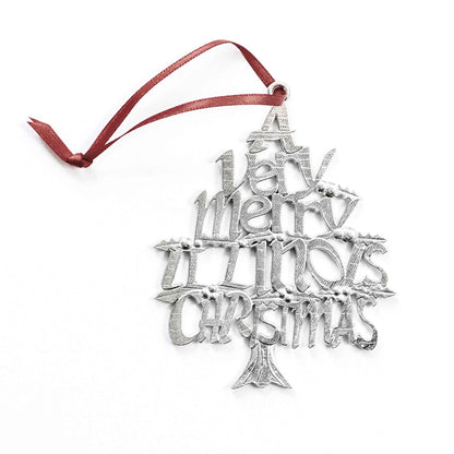 A Very Merry Illinois Christmas Ornament - Illinois Gift