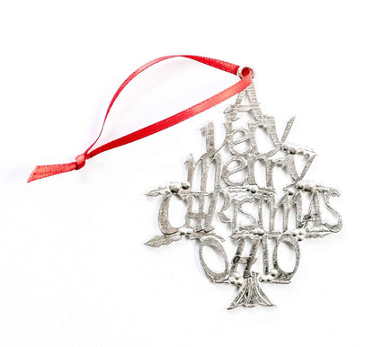 A Very MerryOhio Christmas Ornament - Ohio Gifts