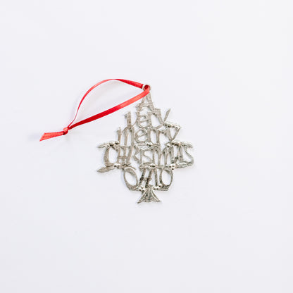 A Very Merry Christmas Ornament - Home Town Collection of States