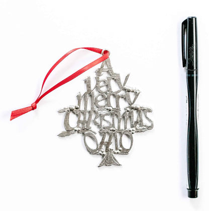 A Very MerryOhio Christmas Ornament - Ohio Gifts